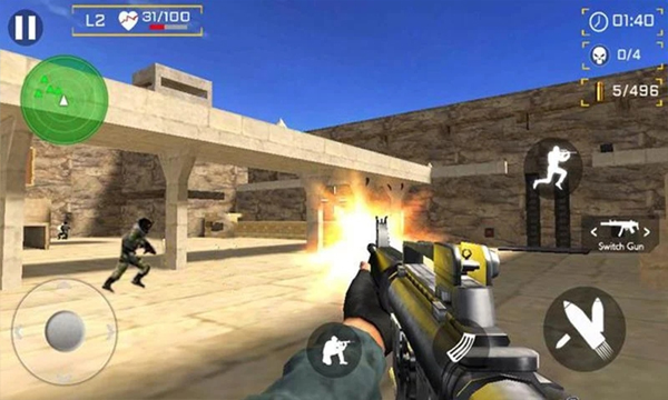 枪手手机版(Gunner FPS Shooter)截图3