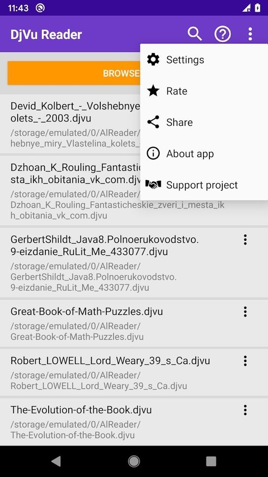 DjVu Reader最新版截图4
