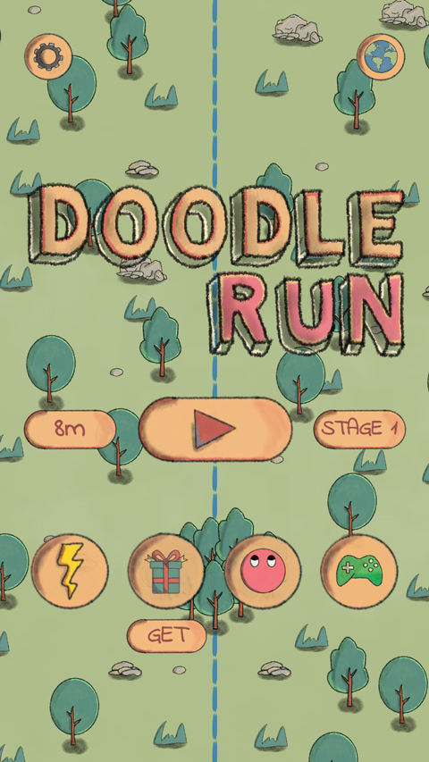 禁止触摸手机版(Dont Touch: Doodle Run)截图1