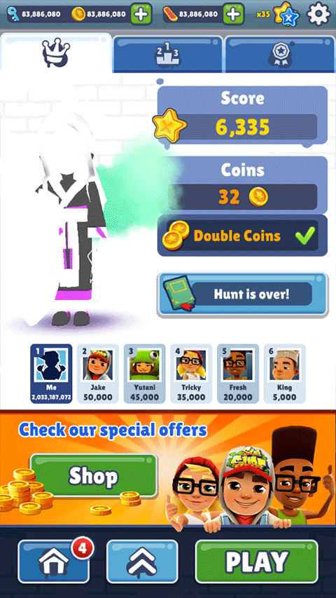 地铁跑酷牛犇犇版本截图2