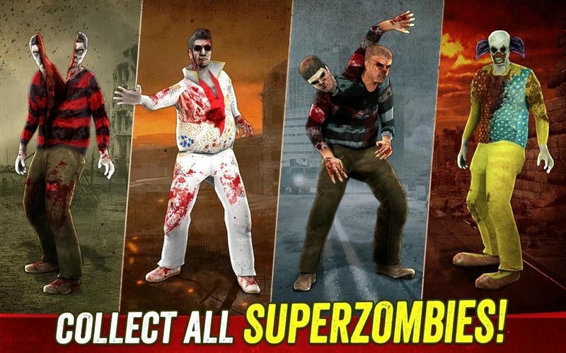 僵尸猎人死亡之战中文破解版(Zombie Hunter)截图1