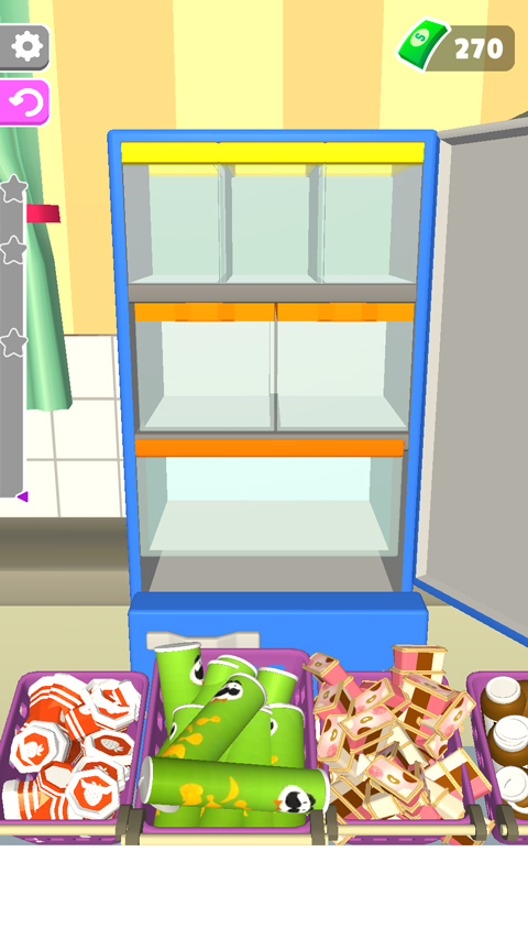 塞满冰箱游戏(Fill The Fridge)截图3