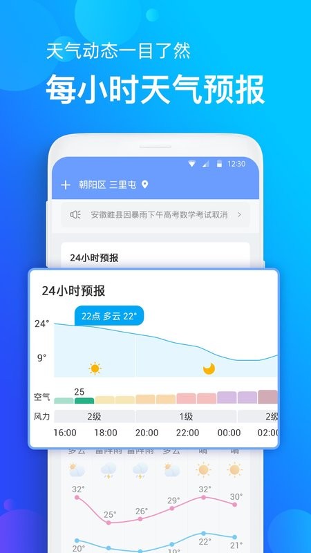 手机天气预报最新版截图1
