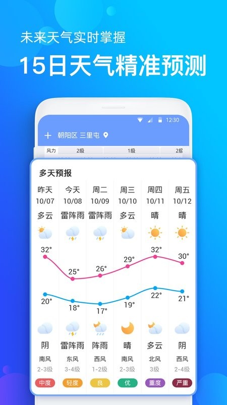 手机天气预报最新版截图2