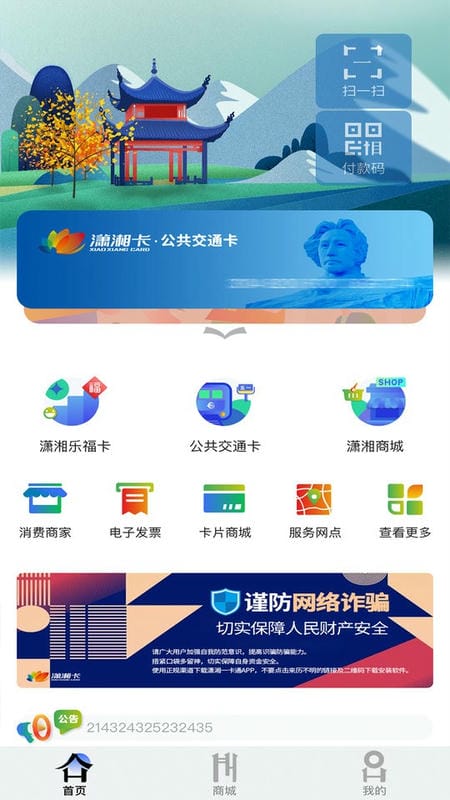 潇湘一卡通公交卡截图2