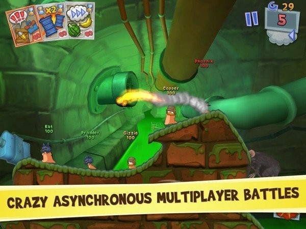 百战天虫3免谷歌破解版(Worms 3)截图2