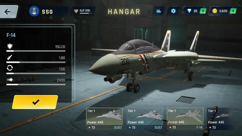 天空战士空战游戏(Sky Warriors)截图3