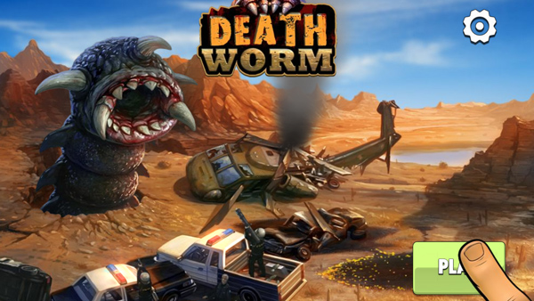死亡蠕虫游戏最新版(Death Worm)截图1