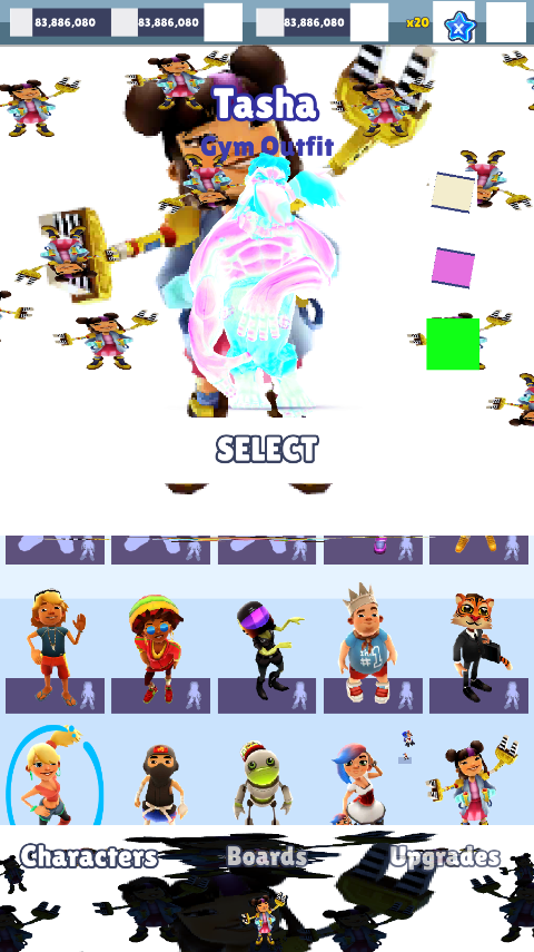 地铁跑酷Exfurk一代空间站版截图2