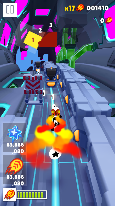 地铁跑酷Exfurk一代空间站版截图5