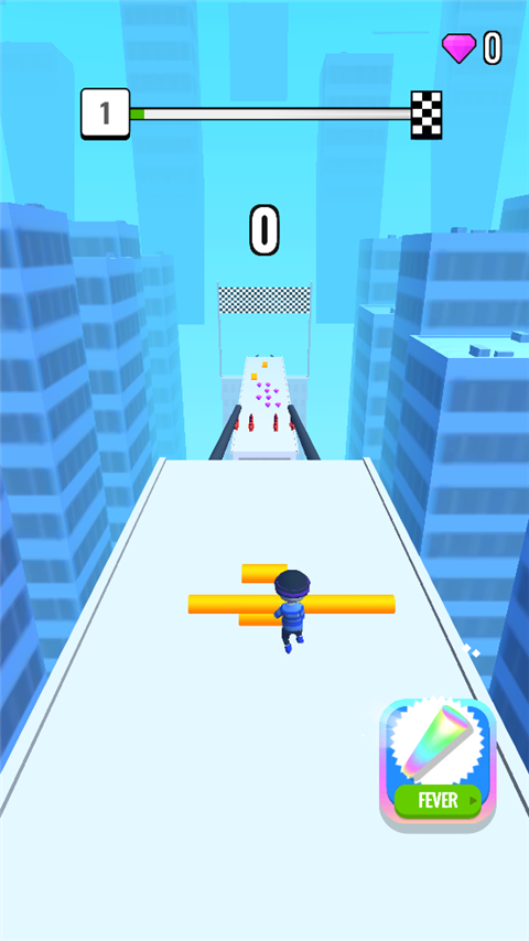 屋顶棍棍侠官方最新版(Roof Rails)截图2