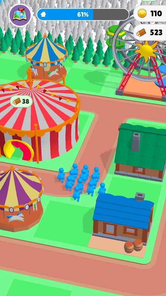 加入伐木工砍树与建造破解版(Join Lumberjack)截图2