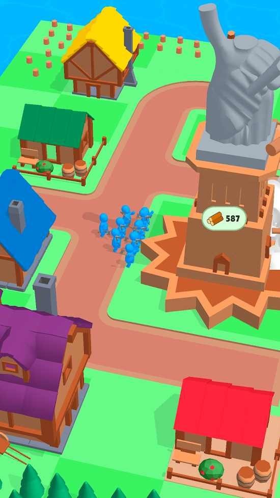 加入伐木工砍树与建造破解版(Join Lumberjack)截图3