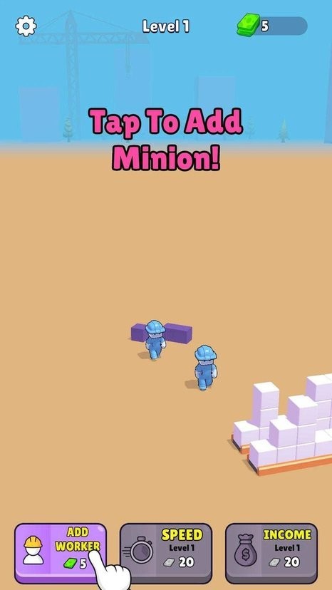 空闲建设者无限金币版(Idle Builders)截图2