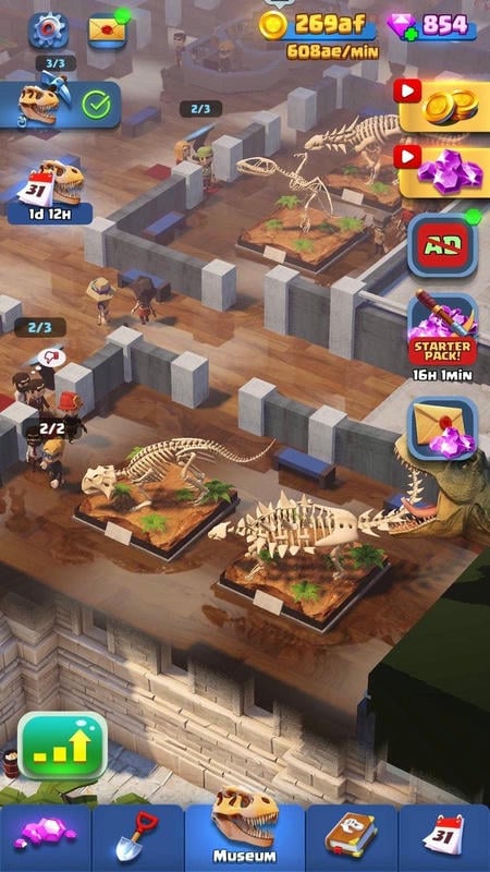 恐龙博物馆大亨破解最新版 恐龙博物馆大亨破解官方版