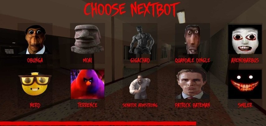 nextbot追逐作弊菜单最新版截图1