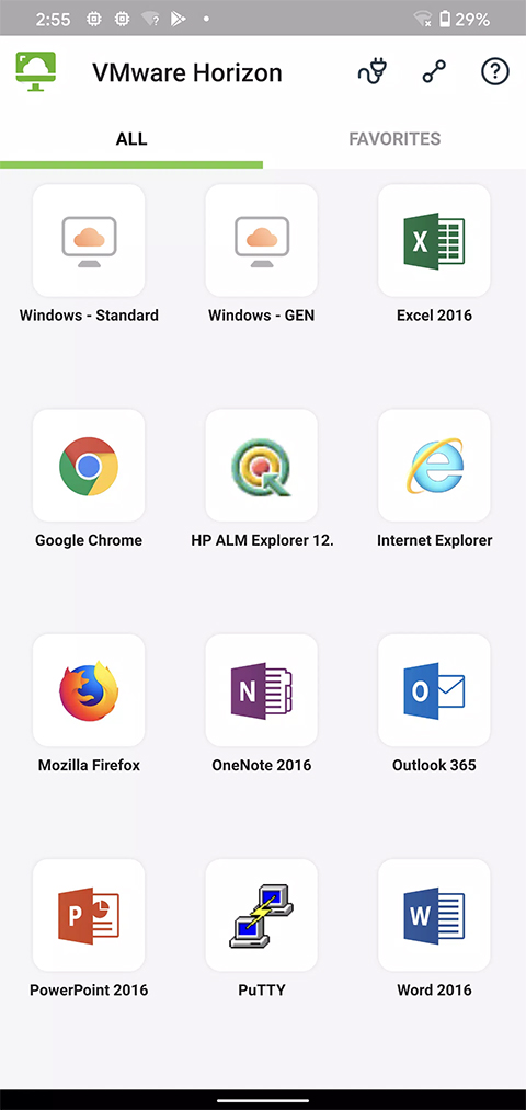 vmware horizon虚拟桌面手机版截图2