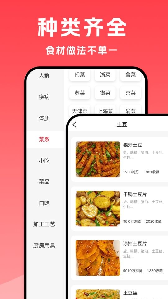 厨房小白菜谱截图5