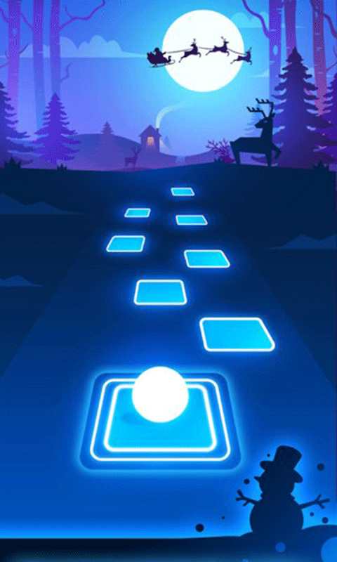 节奏弹球2025最新版(Tiles Hop)截图1