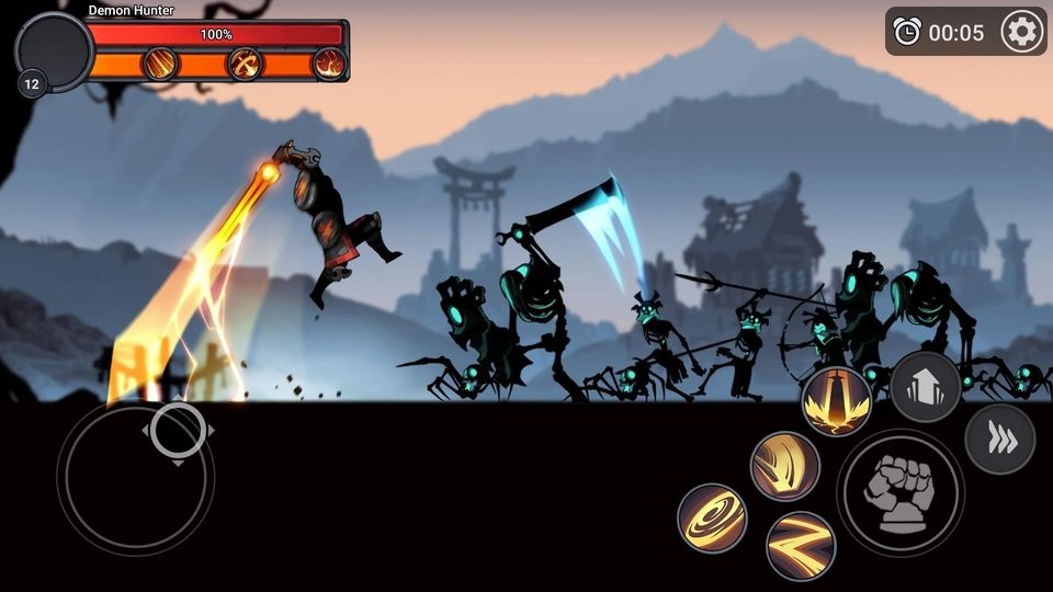 影子联盟忍者搏击无限金币钻石版(Stickman Master)截图3