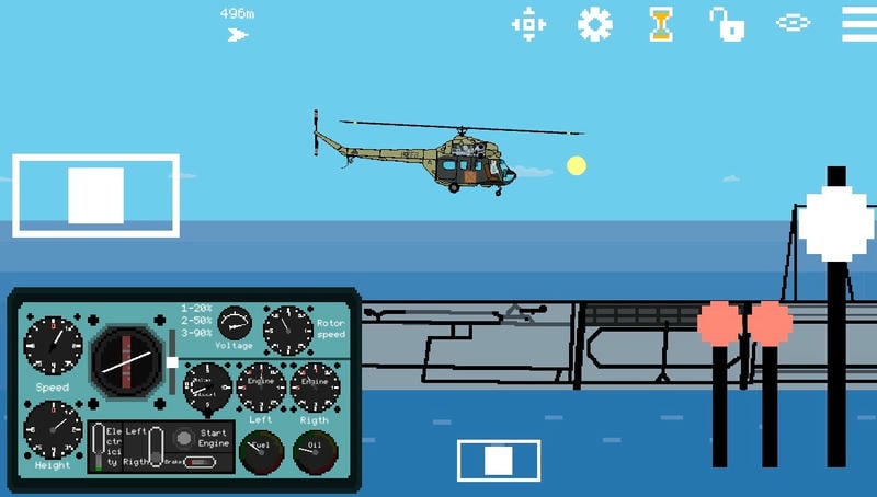 像素直升机模拟器破解版(Pixel Helicopter Simulator)截图3