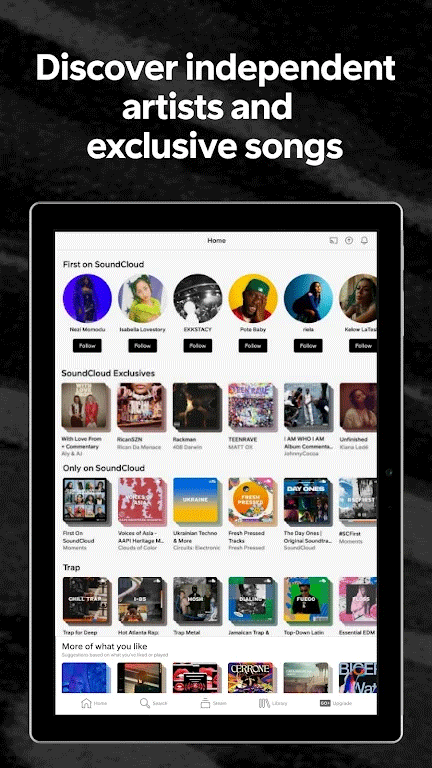 SoundCloud音乐截图1