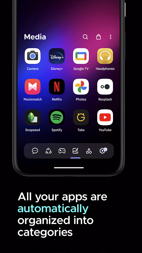 smart launcher主题截图3