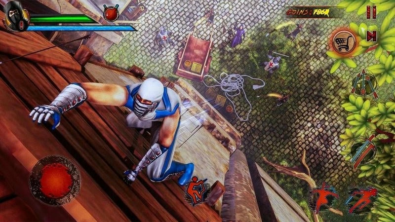 暗影忍者战士战斗无限金币无广告(Shadow Ninja Warrior Fighting)截图2