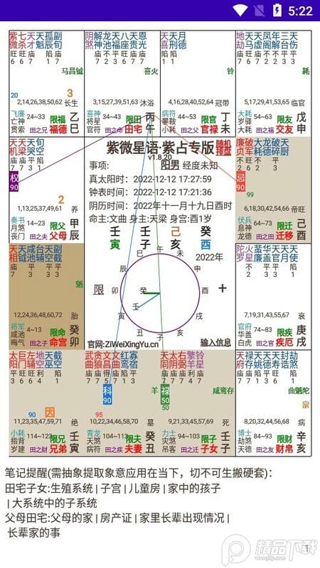 紫微星语紫占专业版截图2