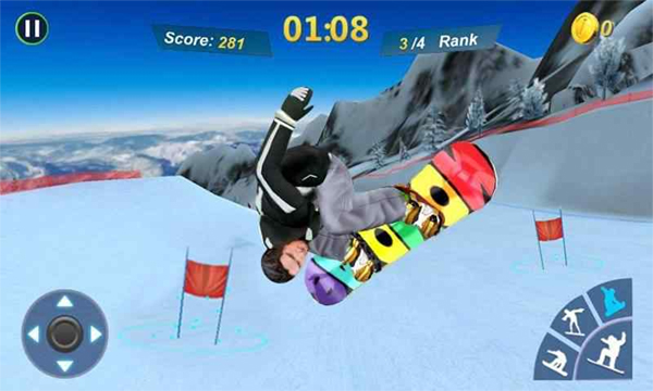 滑雪大师游戏手机版(Snowboard Master)截图1