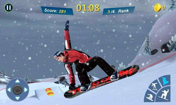 滑雪大师游戏手机版(Snowboard Master)截图3