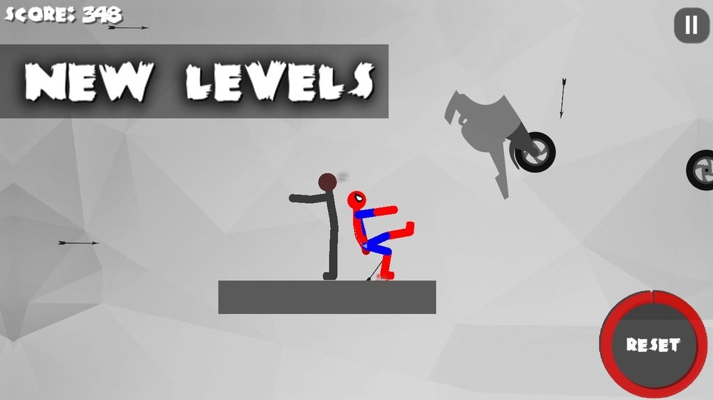 弄死火柴人3内置菜单版(Stickman Destruction 3 Heroes)截图1