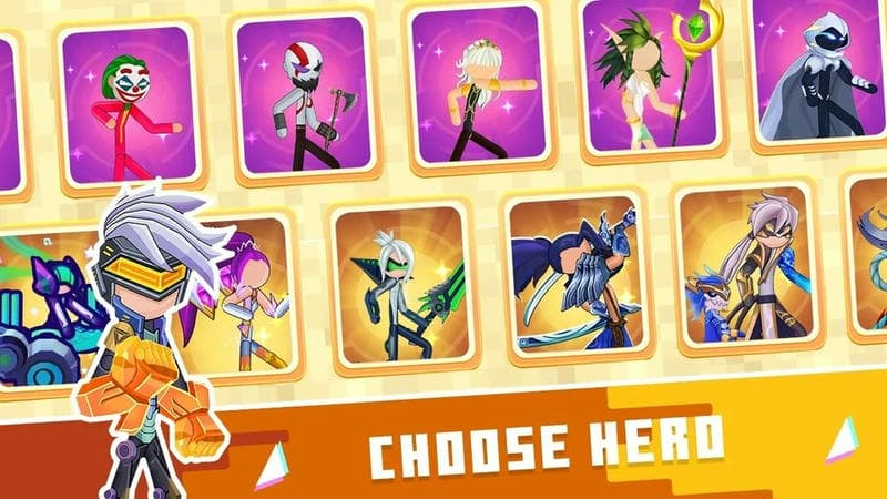 火柴人与工匠破解版(Stickman vs Craftman)截图2
