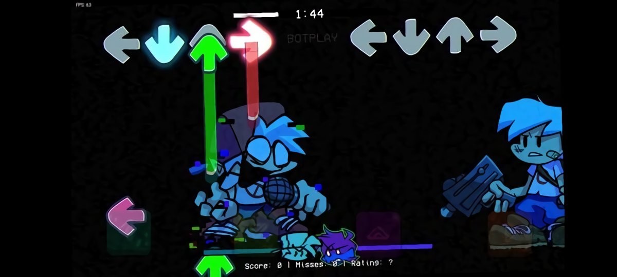 周五夜放克错误化bf vs evilbf最新版