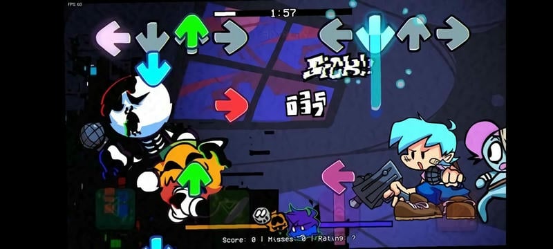 FNF周五夜放克错误化模组合集版(错误化bf VS evilbf)截图2