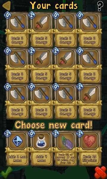 卡牌地牢无限金币版(Cardstone)截图1