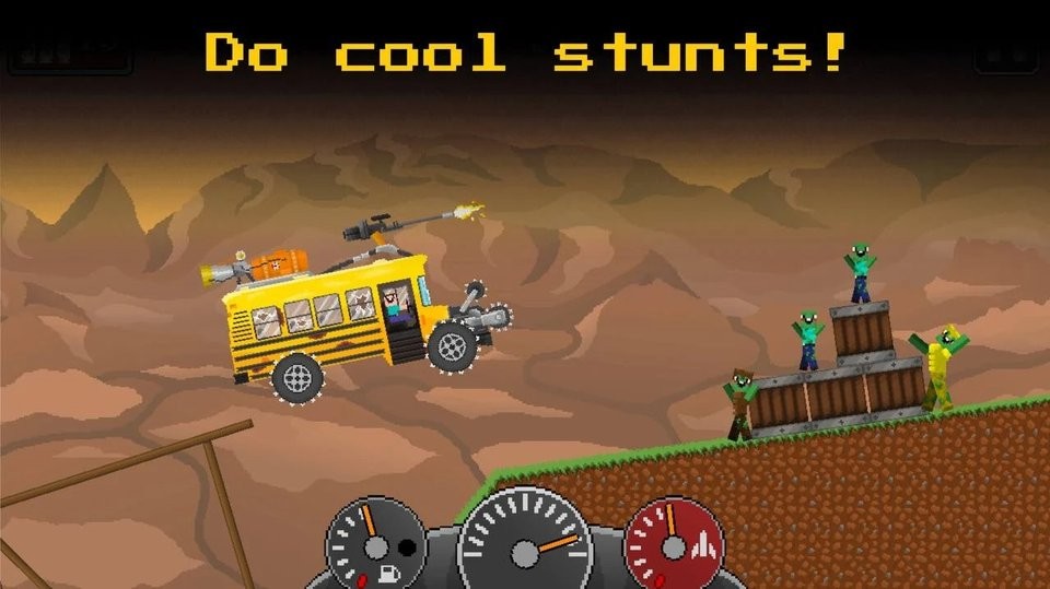 上坡赛车无限金币版(Noob Up Hill Racing)截图1