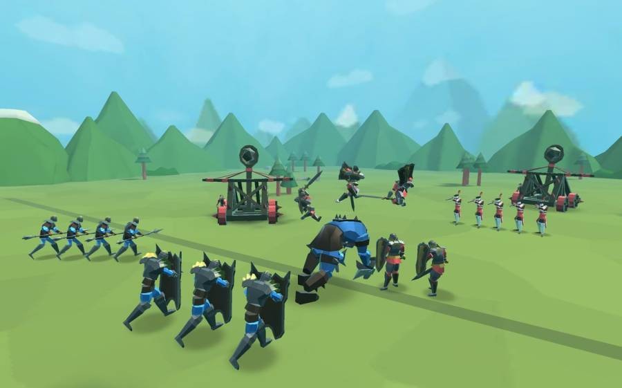 史诗战斗模拟器2破解版无限金币(Epic Battle Simulator 2)截图1