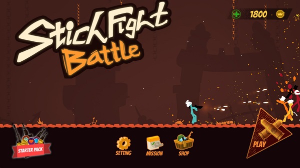 阴影之战游戏(Stickfight Shadow)截图1