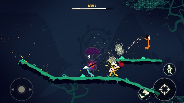 阴影之战游戏(Stickfight Shadow)截图3