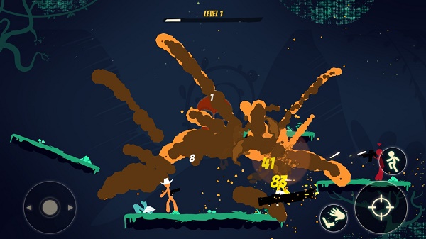 阴影之战游戏(Stickfight Shadow)截图4