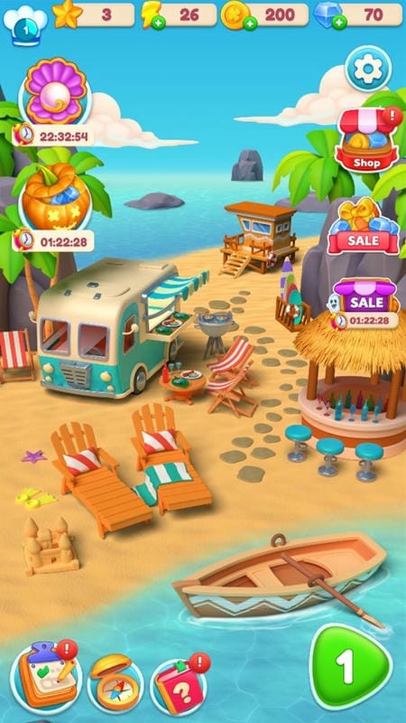 合并梦想餐厅无限金币钻石版截图1