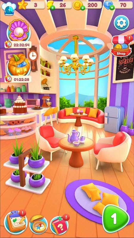 合并梦想餐厅无限金币钻石版截图3