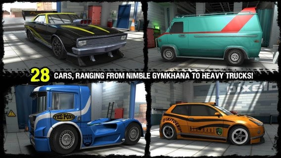 鲁莽赛车3无限金币版(Reckless Racing 3)截图3