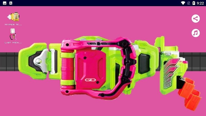 假面骑士exaid模拟器(exaid belt)截图1