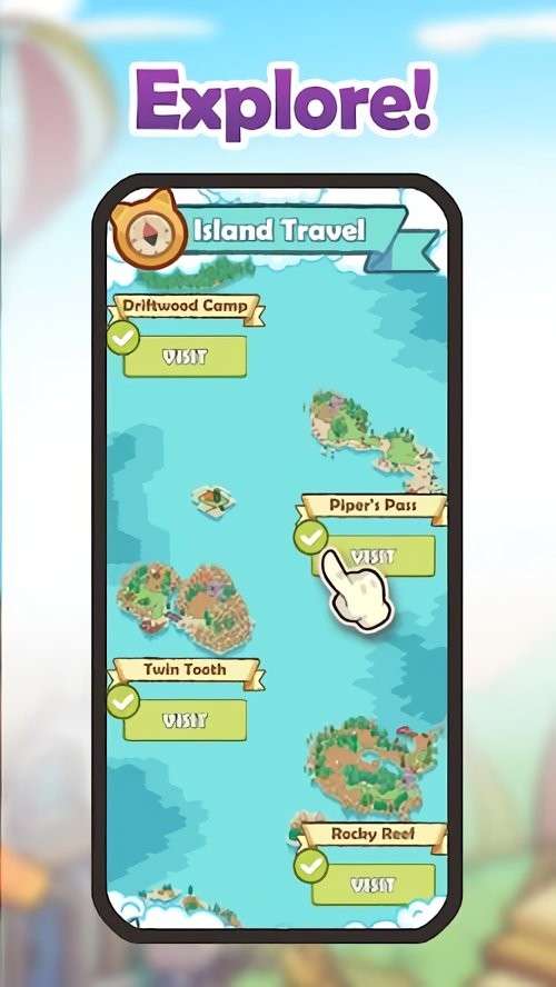 小动物海岸合并冒险内购破解版(CritterCoast)截图2