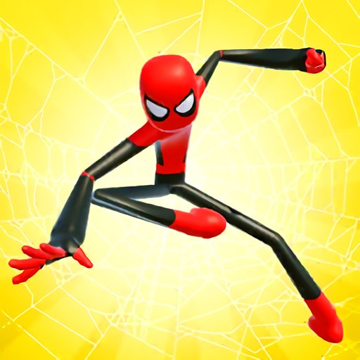 蜘蛛英雄火柴人无限金币(Spider Hero Stickman Rope Gang)v2.0