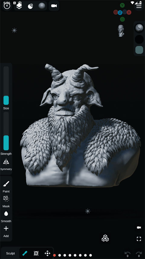 sculpt建模软件中文版截图2