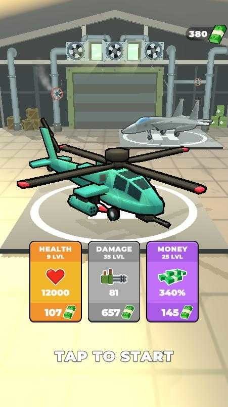 直升机攻击之无限金币最新版(Helicopter)截图2