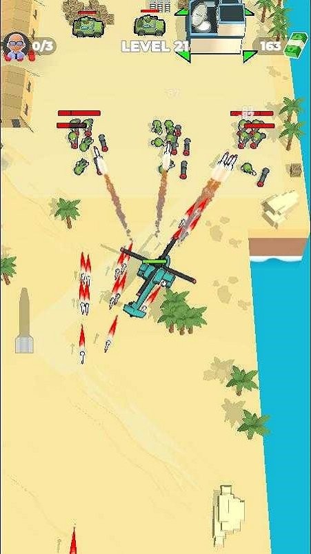 直升机攻击之无限金币最新版(Helicopter)截图3